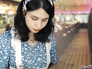 DaniTheCutie's Asian diner encounter leads to intense anal fun.